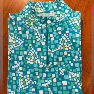 IBKUL Women’s Long Sleeve Golf Shirt; size large. $38